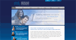 Desktop Screenshot of mercerislanddentistry.com